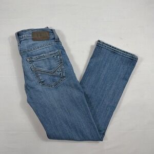 BKE Aiden Straight Leg Jeans Medium Wash Stretch Denim 29x30 Blue ABP21468